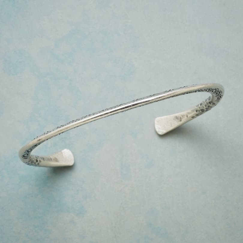 NEW ANGLE STERLING CUFF view 1