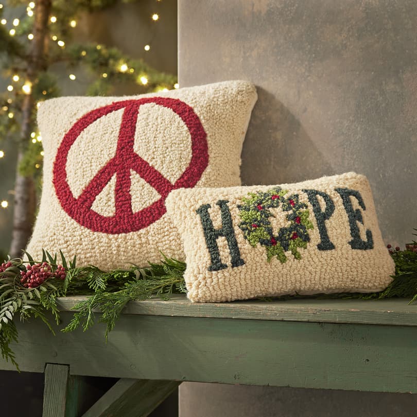 Peace On Earth Pillow View 3