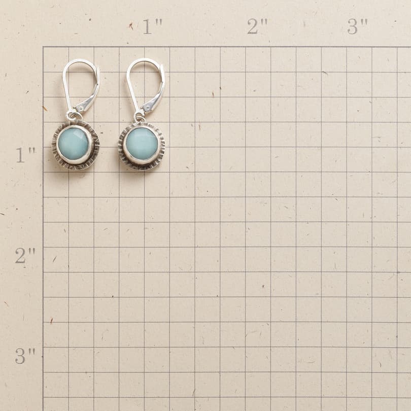 HUSHED BLUE EARRINGS view 1