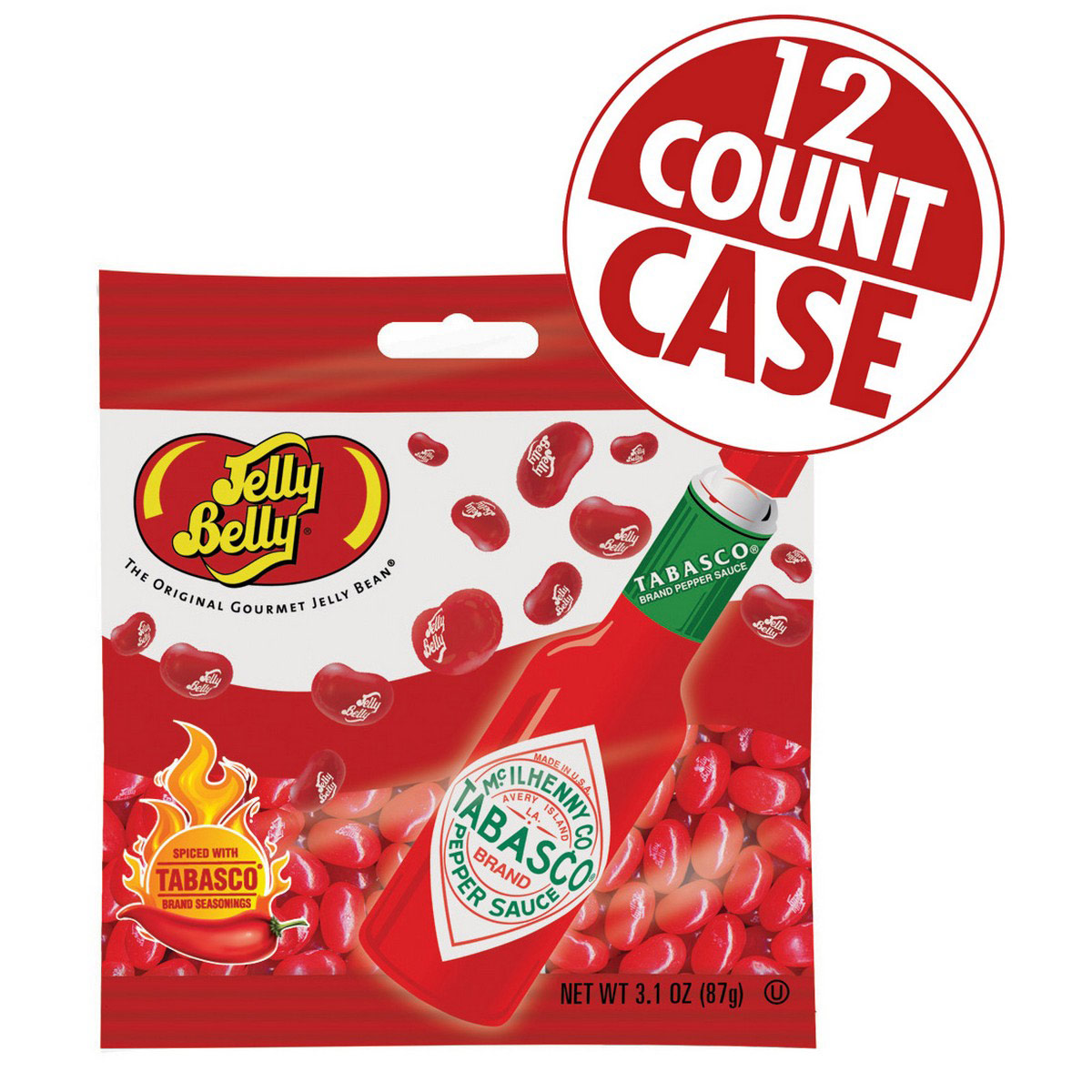 Tabasco® Jelly Beans 31 Oz Bag 12 Count Case Chatspan