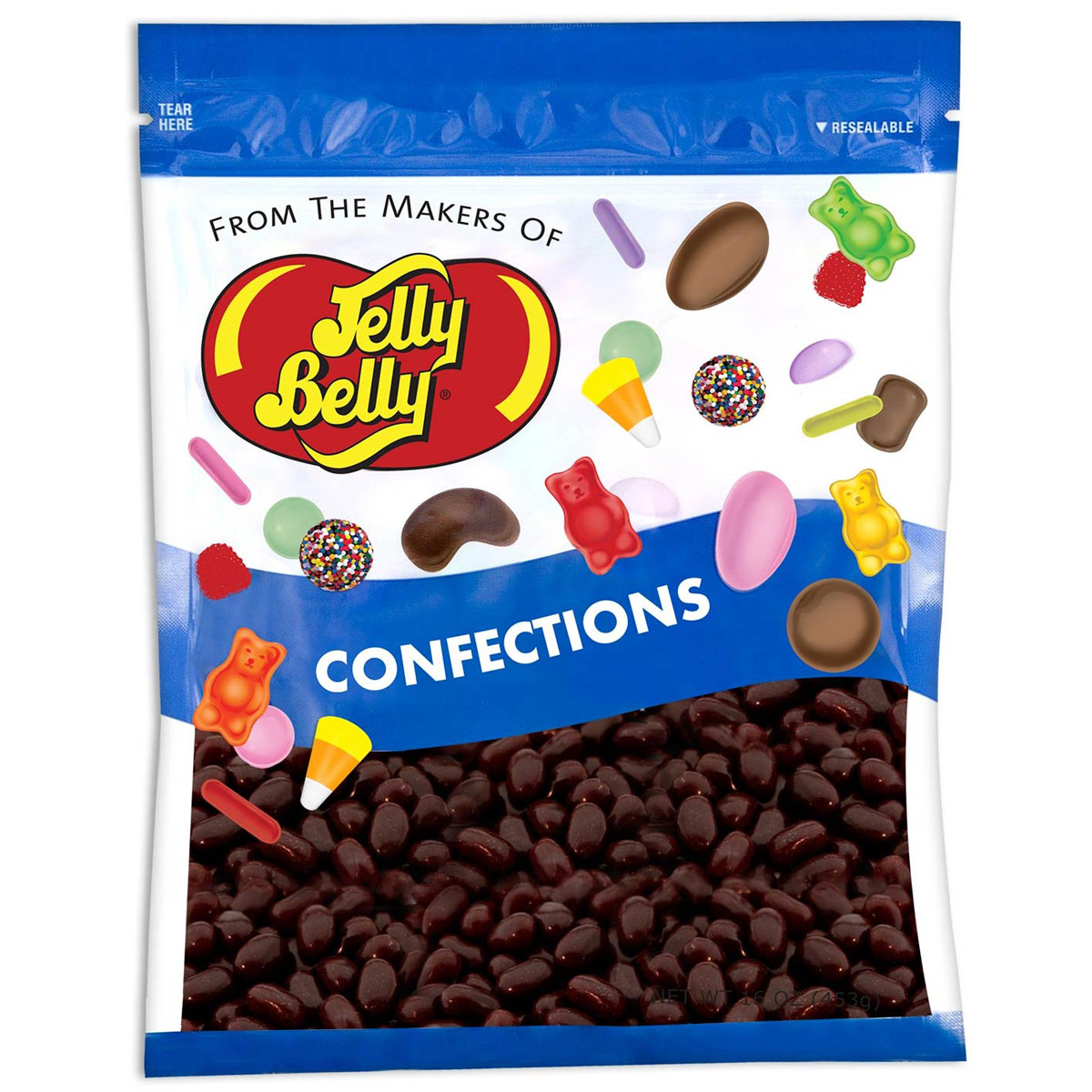 Jelly Bean Chocolate Dips® Strawberry Ã¢â ¬â 16 Oz Resealable Bag