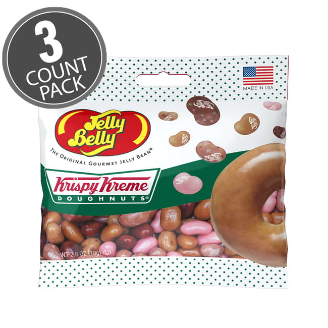 Krispy Kreme® Doughnuts Jelly Beans Mix 2.8 oz Grab & Go® Bag, 3-Count Pack