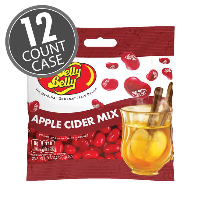 Apple Cider Mix Jelly Beans 3.5 oz Grab & Go® Bag - 12 Count Case