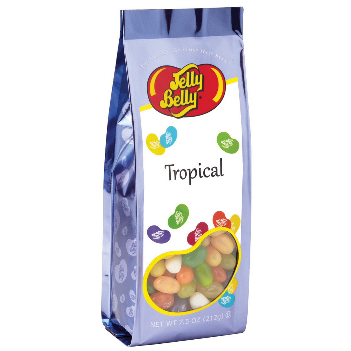 Tropical Mix Jelly Beans 7.5 Oz Gift Bag Chatspan