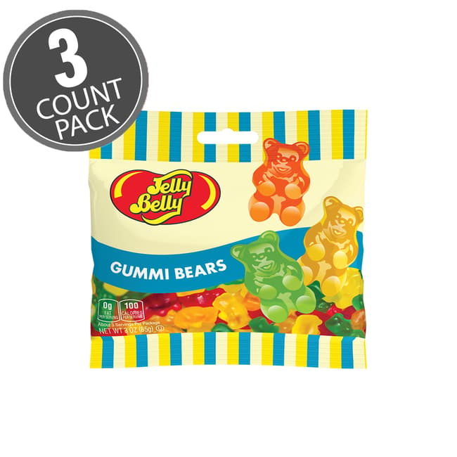 Gummi Bears 3 oz Grab & Go® Bag - 3 Count Pack
