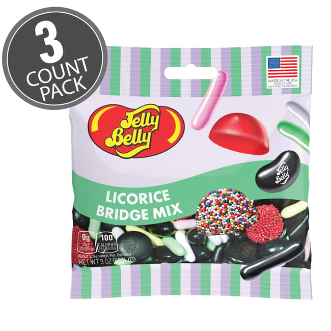Licorice Bridge Mix 3 oz Grab & Go® Bag - 3-Count Pack