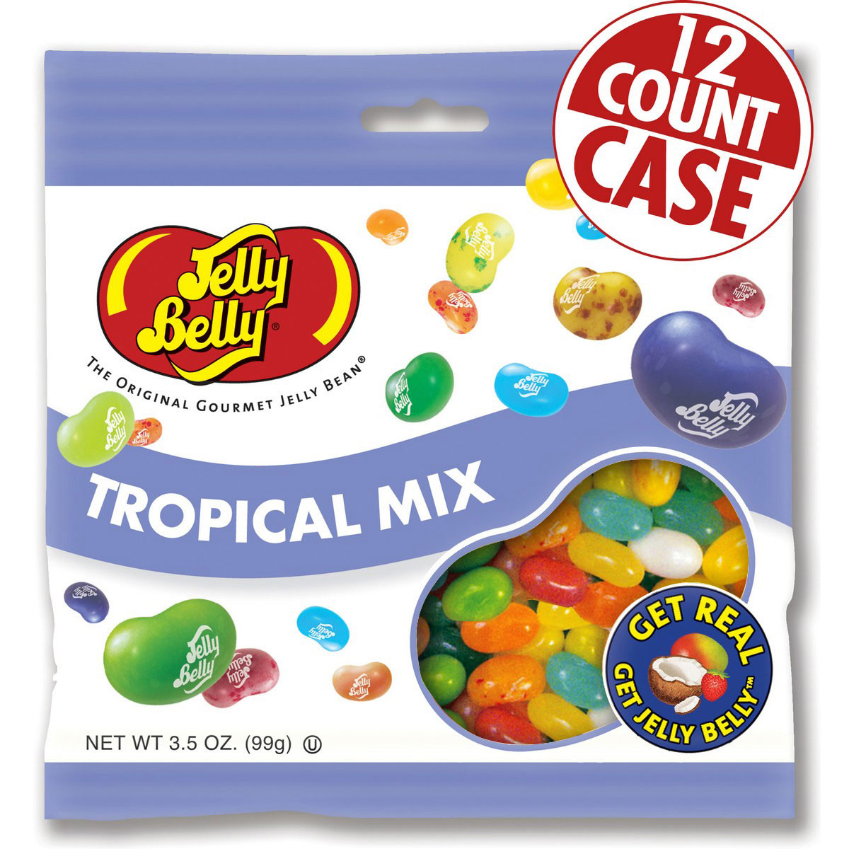 Tropical Mix Jelly Beans 2.6 Lb Case Chatspan