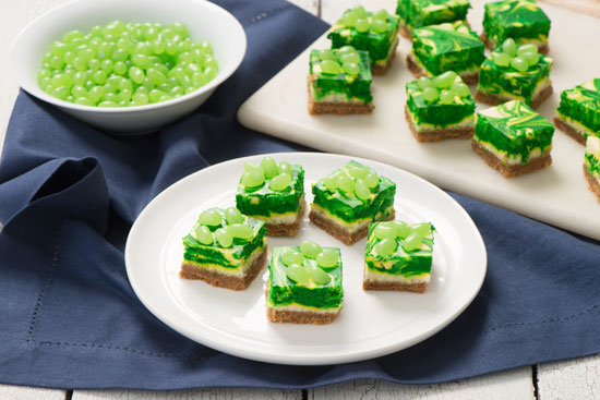 Jelly Belly Key Lime Cheesecake Swirl Squares