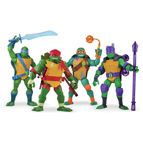 rise of the teenage mutant ninja turtle action figures