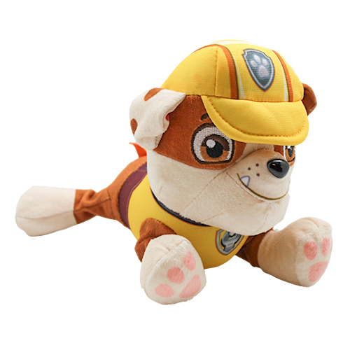 Paw patrol rubble soft toy new arrivals