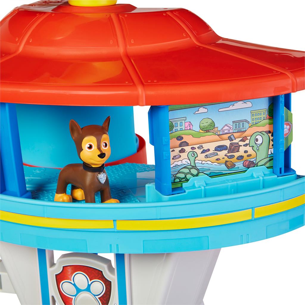 Paw patrol lookout tower figures hotsell