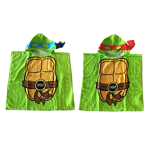 ninja turtle hooded towel