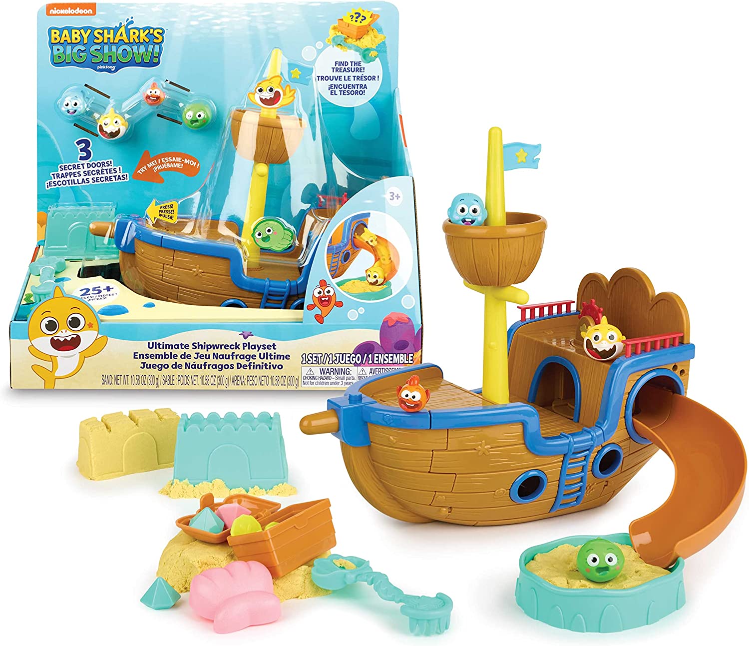 Baby Shark s Big Show Ultimate Shipwreck Playset ShopNickU