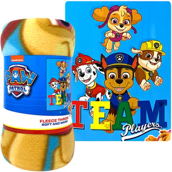 Paw patrol best sale soft blanket