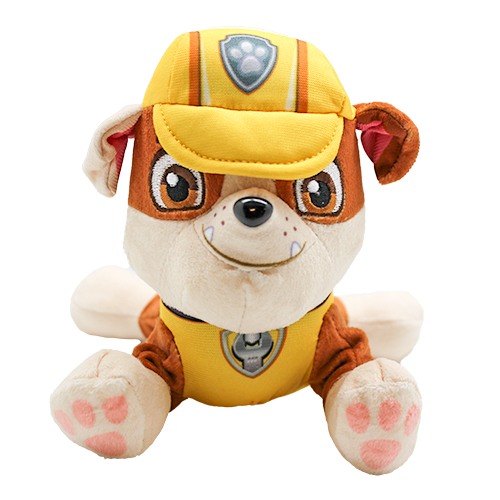 paw patrol rubble plush toy