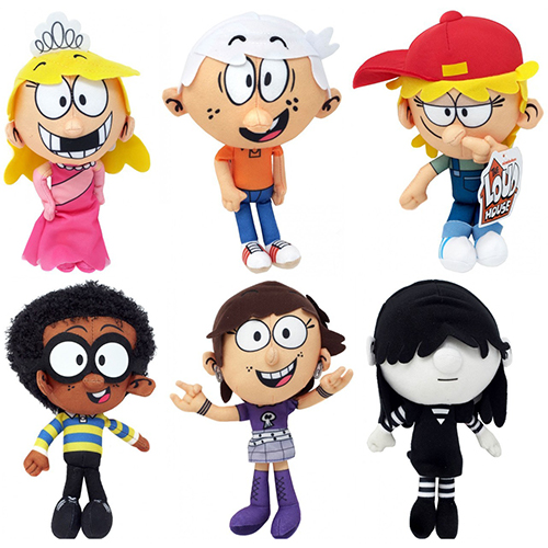 the loud house plush dolls