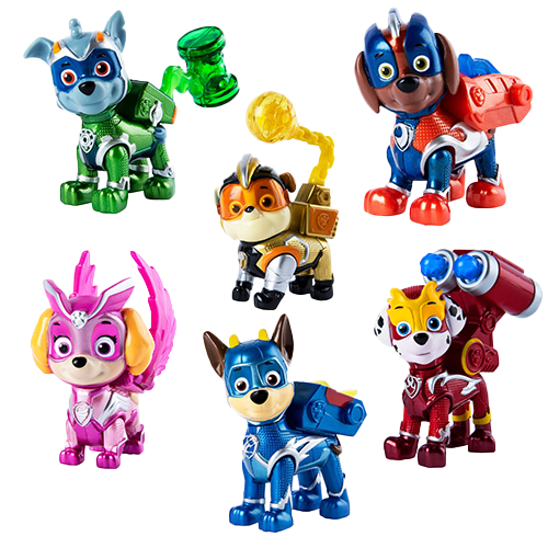 mighty pups action figures