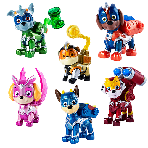 paw patrol mighty pups toys