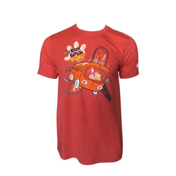 Red spongebob hot sale shirt