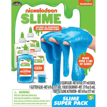 Nickelodeon Slime Kit Super Pack Blue