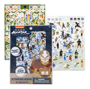 Avatar The Last Airbender Stickers: Available For Retail