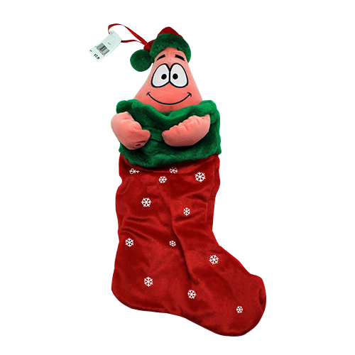 Spongebob Christmas Stocking, Personalized Spongebob Christmas Stocking