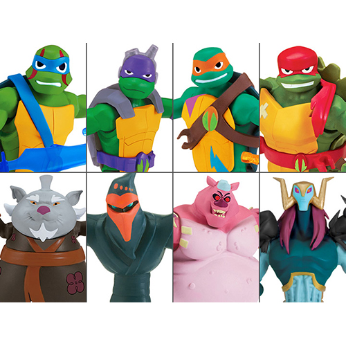 rise of the teenage mutant ninja turtle figures