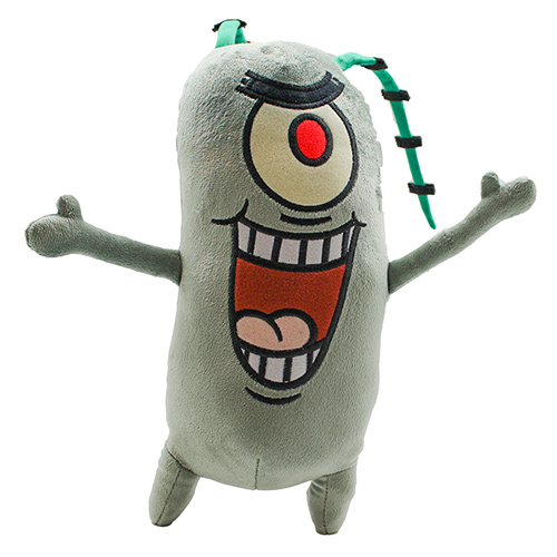 spongebob plankton plush