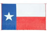 Outdoor Mat  9' x 12'  - Texas Flag Image 1