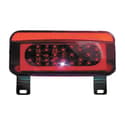 18.0923 - Led Surface Taillight-Blk - Image 1