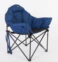 Faulkner 49575 Big Dog Bucket Chair, Blue/Black Image 1