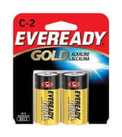 Alkaline Batteries, C, 2/card