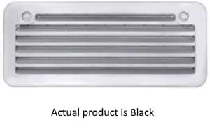 Refrigerator Side vent - black