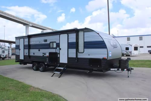 62304 - 31' 2020 Forest River Cherokee Grey Wolf 26DBH w/2 Slides - Bunk House Image 1