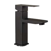 Flow Max™ Square Bathroom Faucet – Black Matte