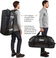 Thule Chasm 130L Duffel Bag - Black