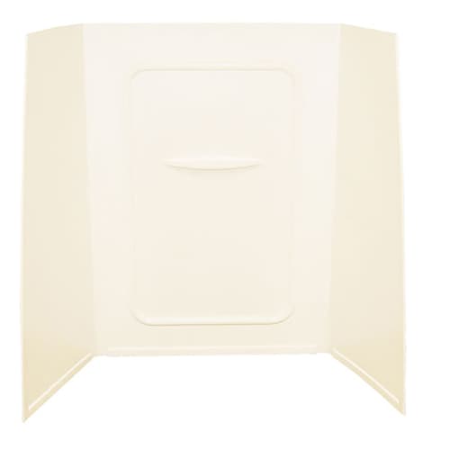 Bathtub Wall Surround; 24" x 36" x 56" (Parchment) Image 1