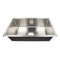 Single Square Sink - 27&quot; x 16&quot; x 7&quot; (Stainless Steel) Image 1