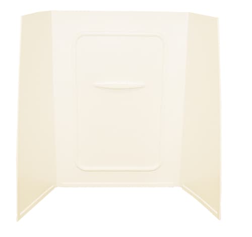 Bathtub Wall Surround; 24" 40" x 58" (Parchment) Image 1
