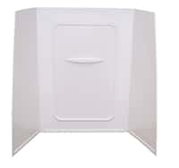 Bathtub Wall Surround; 24" x 36" x 62" (White) Image 1