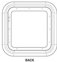 Door Trim Ring For 2GWHDB Door Kit