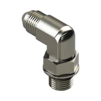 1/4" Hydraulic Fitting - 90? Elbow (6801-04-04) Image 1