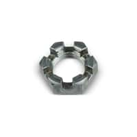 1" Spindle Nut - 6-Slot Castle Image 1