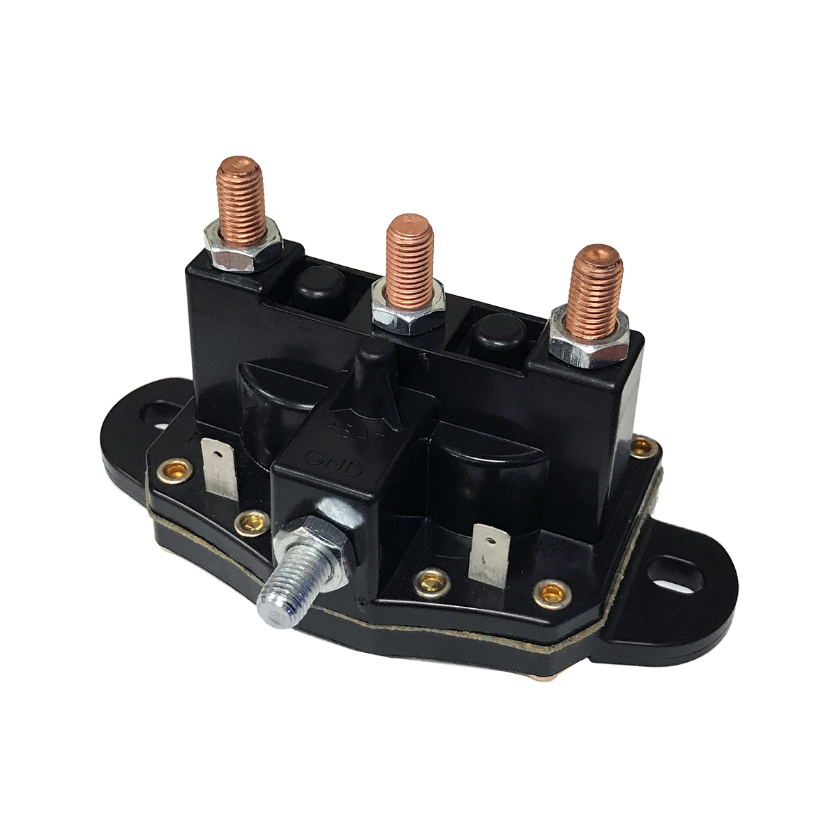 Lippert Components 136046 Dual Polarity Solenoid Copper Posts with Mounting Strap 
