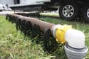 Camco Revolution RV Sewer Hose Kit in use