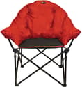 Faulkner 49579 Big Dog Bucket Chair, Burgundy/Black Image 1