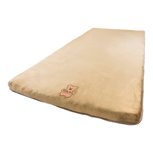 Teddy Bear Bunk Mat - 28"x74"x4" TAN Image 1