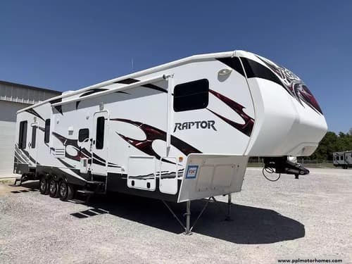 62843 - 42' 2012 Keystone Raptor Toy Hauler 365LEV w/2 Slides & Generator  - Toy Hauler Image 1