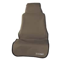 Seat Defender 58" x 23" Removable Waterproof Brown Bucket Seat Cover