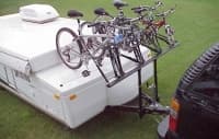 Caravan bicycle carrier hot sale